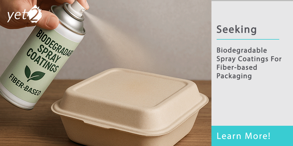 Seeking Biodegradable Spray Coatings For Fiber-based Packaging